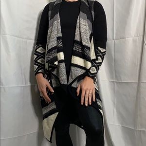 Pants and sweater outfit.